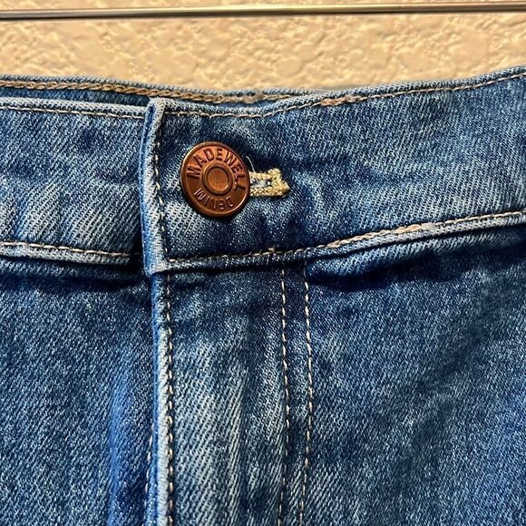 Madewell Tapered Jeans in Fernhill Wash: Seamed Edition No Pockets Size 32 - Picture 8 of 16